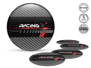 Wheel decals Premium Racing Luxury Rim Badges 